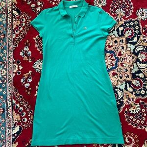 Lacoste Classic Short Sleeve Stretch Mini Pique Polo Dress, Ef8470